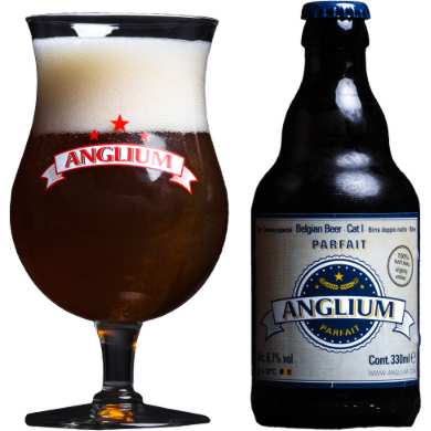 Anglium Parfait uitgeschonken in Angliumglas