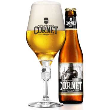 Uitgeschonken Cornet Oaked in bijhorend glas