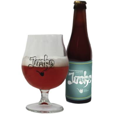 Uitgeschonken Joske bier van brouwerij Varenbroek volgens recept van Patrick Volders