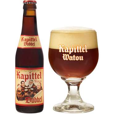 Uitgeschonken Kapittel Dubbel in bijhorend glas