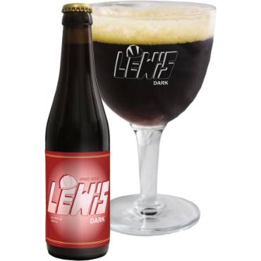 Uitgeschonken Lewis Dark met glas