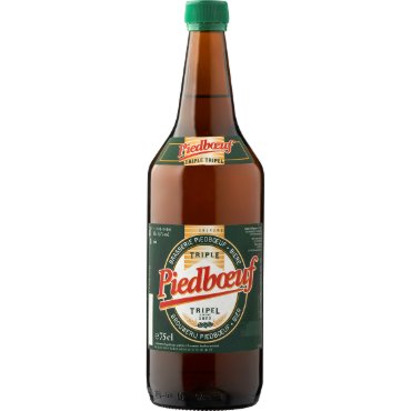 Grote fles Piedbœuf Tripel tafelbier
