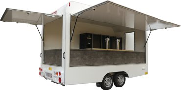 Tapwagen om te huren met twee tapkranen