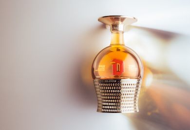 Duvel Distilled in iconische tulpvormige Duvelfles