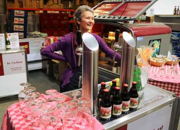 Opendeurweekend met Cherry Chouffe van't vat