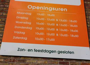 Openingsuren AsterX Dranken Boom 2018