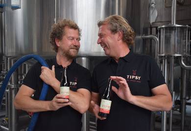 Marc en Joey Hermans met Tipsy