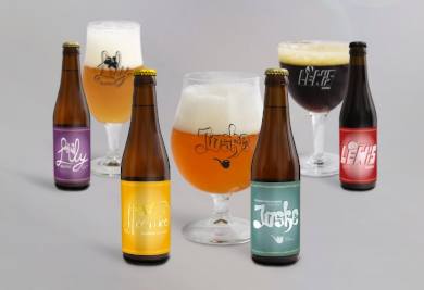 De vier Volders Bieren op een rij