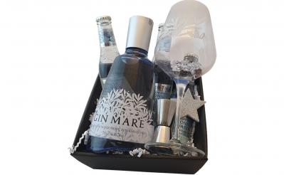 Geschenkmand met Gin Mare