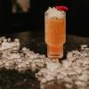 Gemalen ijs met cocktail