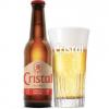 Uitgeschonken Cristal in bijhorend glas