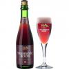 Uitgeschonken Framboise Boon in bijhorend glas