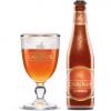 Uitgeschonken Gouden Carolus Ambrio in bijhorend glas
