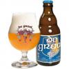 Uitgeschonken De Graal Blond in passend bierglas