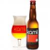 Kamil uitgeschonken in bijhorend glas