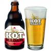 Uitgeschonken Kotmadam in bijhorend bierglas