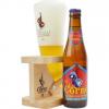 Uitgeschonken La Corne du Bois des Pendus Triple in bijhorend hoornglas
