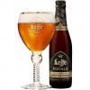 Uitgeschonken Leffe Royale Whitbread Golding in bijhorend kelkglas
