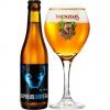 Uitgeschonken Lupulus Hopera in bijhorend glas