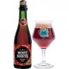Uitgeschonken Mort Subite Oude Kriek Lambic in bijhorend glas