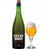 Uitgeschonken Oude Geuze Boon Black Label in bijhorend glas