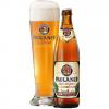 Uitgeschonken Paulaner Hefe-Weißbier Naturtrüb in bijhorend halveliterglas