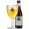 Uitgeschonken Steenbrugge Wit in bijhorend kelkglas