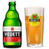 Gevuld Vedettglas met flesje blonde Vedett
