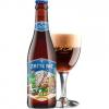Flesje Zatte Bie uitgeschonken in glas